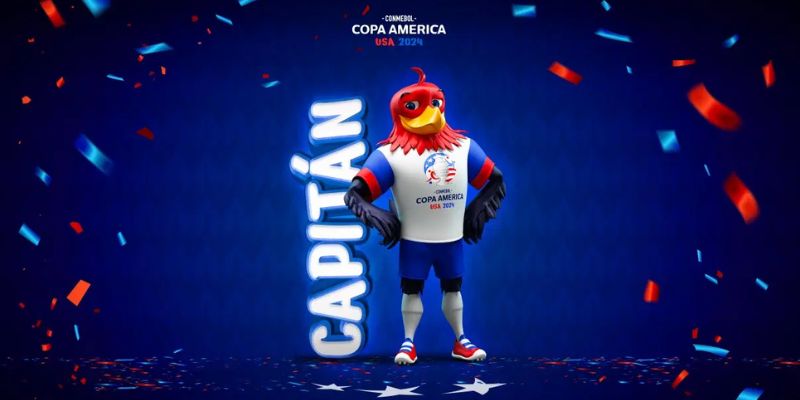Đại bàng "CAPITAN" là linh vật chính thức của Copa America 2024